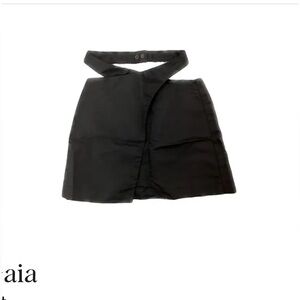 Cult Gaia nylon mini skirt